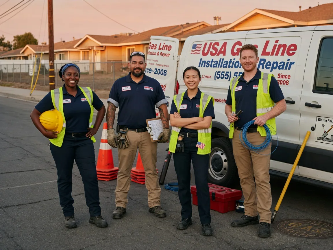 Gas Line Installation company in Sims, IL